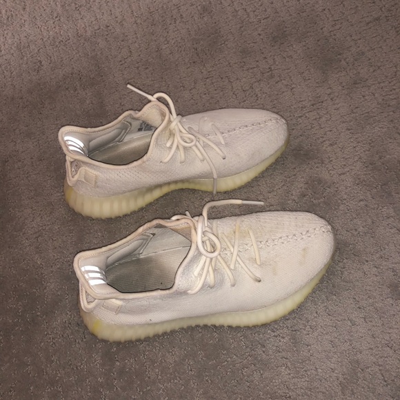 Triple White Yeezy’s